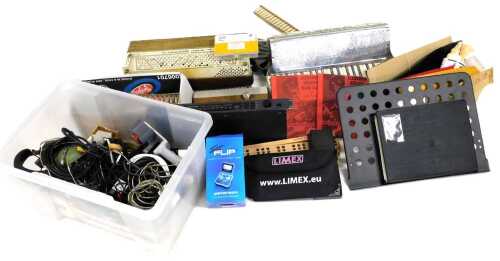 A Watkins Accordion's custom reed tester, Peterson strobo flip compact virtual strobe tuner,...