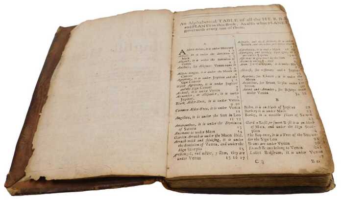 Culpeper (Nicholas). The English Physician Enlarged, With 300, 60 and 9 Medicines, Made of...