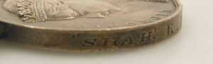 A Queen Victoria South Africa medal, named to R Parker, Ord, HMS Shah. - 4