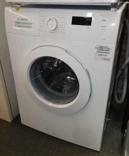 A Bosch Series 2 7kg washing machine.