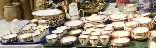 Ceramics, to include a part dinner service in Majestic pattern by Royal Grafton, items include...