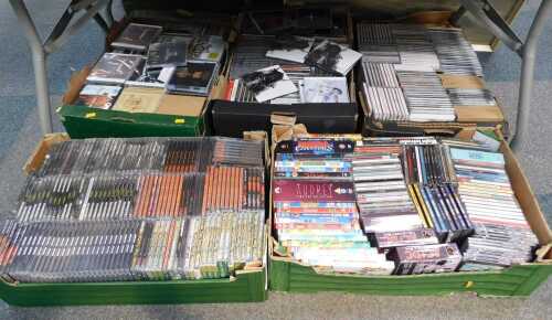 CDs, mixed genre, to include ACDC, Sounds of the Sixties, Seventies, ABBA, etc. (contents under...