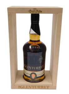 A bottle of The Glenturret 1986 single malt whisky, case number 328, bottle number 59, strength...