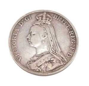 Coin. A Victorian crown 1891.