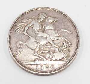 Coin. A Victorian crown 1890. - 2