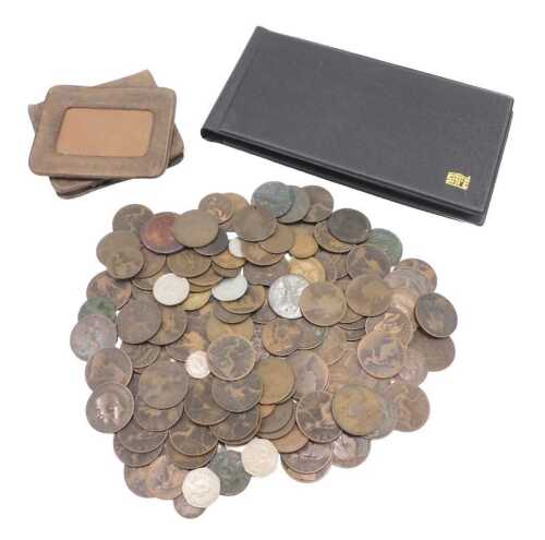 Various coins. World used and others, Victorian pennies, various other world used coins, 1933...
