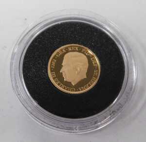 An East India Company London 2024 William Wyon Una and The Lion sovereign five gold proof coin... - 6