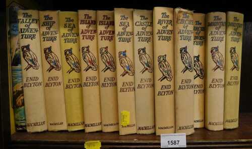 Books, Blyton (Enid) The Circus of Adventure, The Mountain of Adventure, The Island of Adventure,...