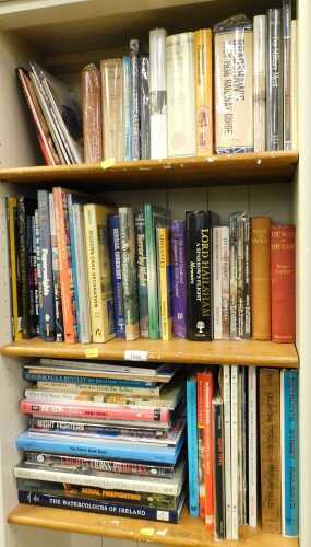 Various books, mainly non fiction hardback, The Penny Bank Book, The Watercolours of Ireland,...