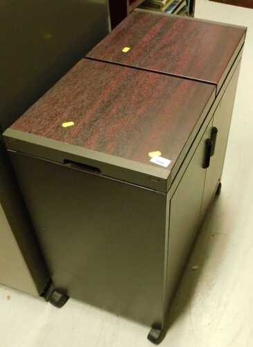 A hostess trolley.