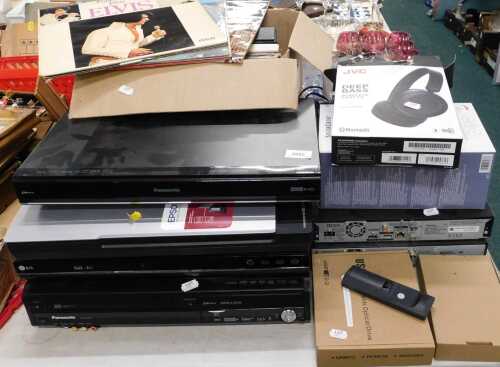 Electrical items, stacking system, LG DVD player, Panasonic DMR-EX99V HDD DVD player, Panasonic...