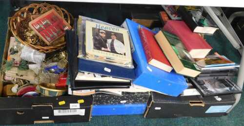 Music memorabilia, including photographs of The Swinging Blue Jeans, The Illegal Eagles,...