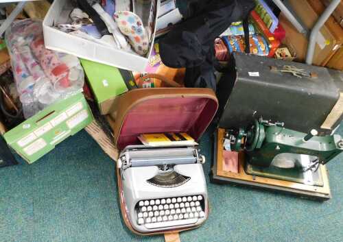 Housewares, to include LP records, The Beatrix Potter Story, House Party The LP, Vick Danone,...