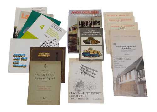 Various books and ephemera, Pullen (Richard) The Landships of Lincoln, Lincoln's Answer to a...