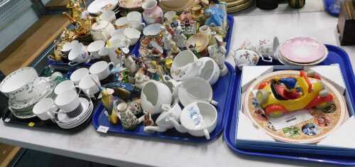 Ceramics, to include commemorative ware, Royal wares, Bavarian gold lustre part coffee set,...