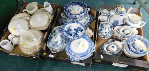 Ceramics, to include a Sydney British Anchormark part dinner set, consisting of plates, tureens,...