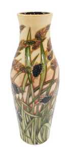 A Moorcroft Savannah pattern vase, 28cm high, boxed.
