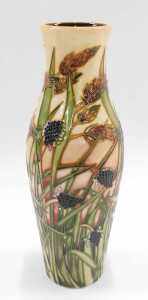 A Moorcroft Savannah pattern vase, 28cm high, boxed. - 2