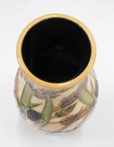 A Moorcroft Savannah pattern vase, 28cm high, boxed. - 3