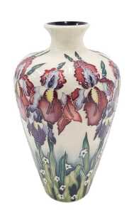 A Moorcroft pottery Duet pattern shouldered vase, 26cm high, boxed.