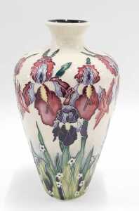 A Moorcroft pottery Duet pattern shouldered vase, 26cm high, boxed. - 2