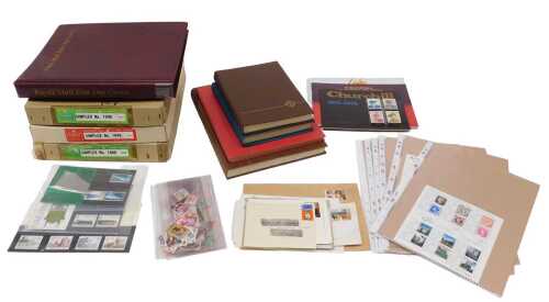 Various Queen Elizabeth II and other collector's stamps, various albums of Royal related,...