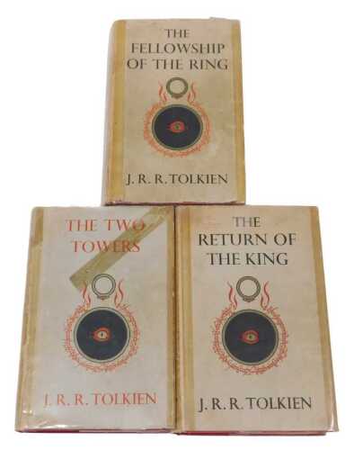 Tolkien (JRR). Lord of The Rings trilogy, Return of The King, first edition, signature mark 4 at...