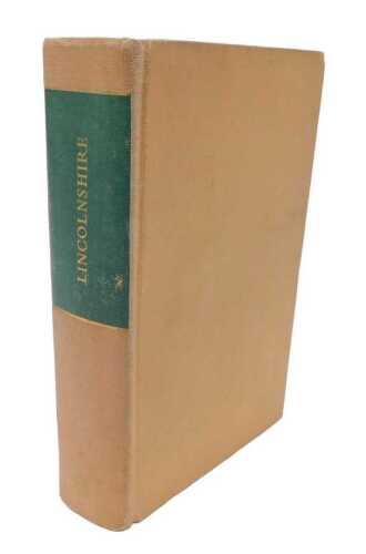 Pevsner (Nikolaus). The Buildings of England BE27 Lincolnshire, in fawn and green boards, with...
