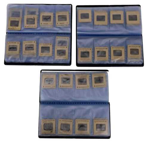 A set of original circa 1942 US Army Signal Corps aircraft recognition slides, formerly used by...