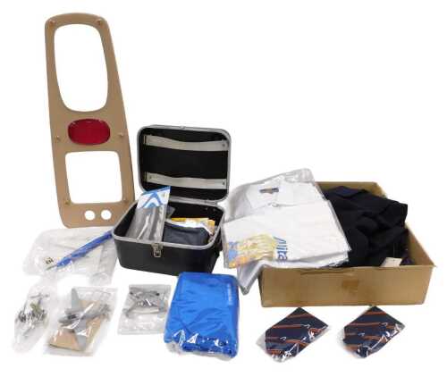 Various Airfix made kits, a quantity of other items, other air related and aeroplane related...