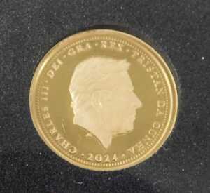 A Harrington & Byrne 2024 King Charles III gold proof laurel six coin collection, boxed set,... - 6