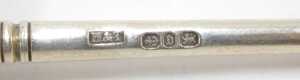 Ten pickle and other serving forks, to include a small two pronged example with plain stem, 10cm... - 4