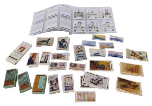 Various cigarette trade cards, etc., to include Ashes Winning Captains Victoria Gallery, various...