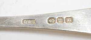 Ten silver and other pickle and serving forks, to include one with entwined stem and cross top,... - 2