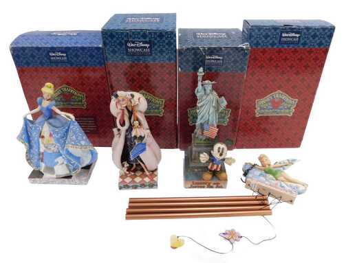 Various Disney Traditions figures, to include Walt Disney Showcase collection Romantic Waltz,...