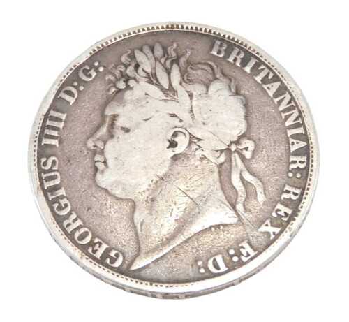 Coin. A George IV crown 1821.