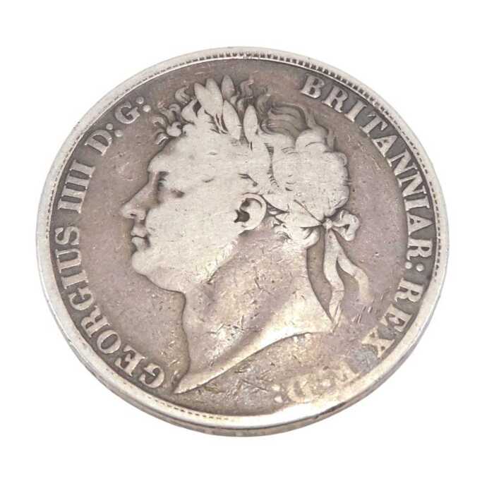 Coin. A George IV crown 1821.