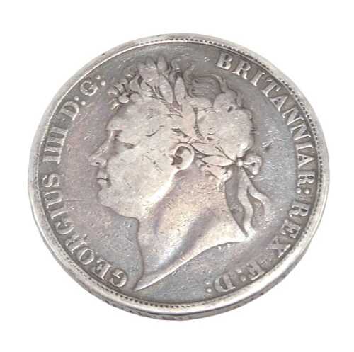 Coin. A George IV crown 1822.