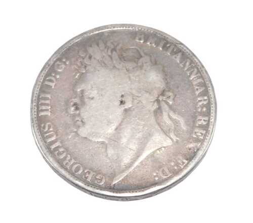Coin. A George IV crown 1821.