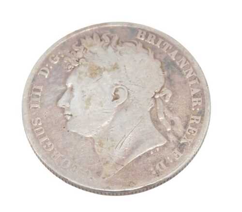 Coin. A George IV half crown 1820.