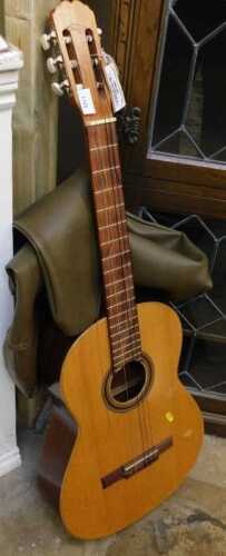 V - A BM Bespana acoustic guitar, 108cm long, with cover. NB. VAT is payable on the hammer price....