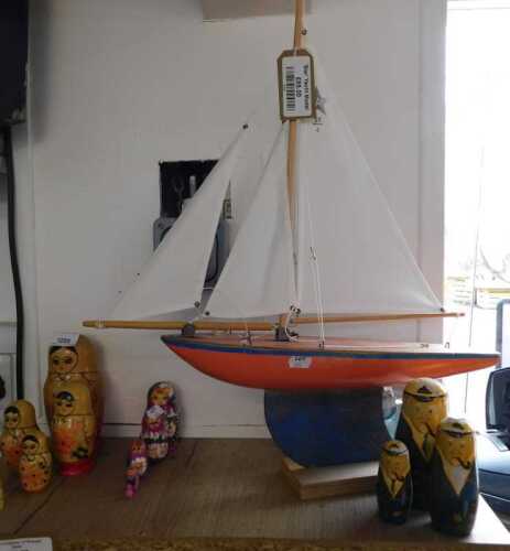 V - Various collectable items, etc, including three sets of Russian dolls and a Star yacht modelled...