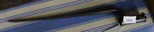 V - A socket bayonet, 46cm long. NB. VAT is payable on the hammer price. CAVEAT EMPTOR. All lots are...