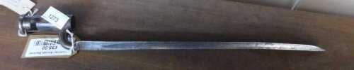 V - A socket bayonet, 42cm long. NB. VAT is payable on the hammer price. CAVEAT EMPTOR. All lots are...