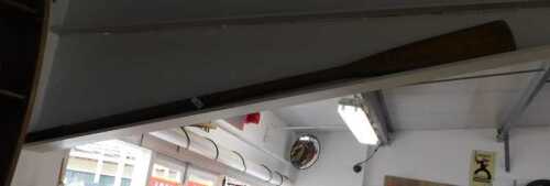 V - A vintage ship's oar, 155cm long. NB. VAT is payable on the hammer price. CAVEAT EMPTOR. All...
