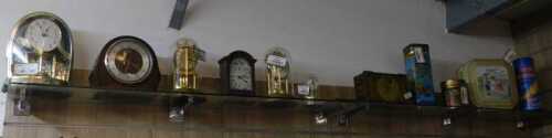 V - Various collectable tins, Cornish Gingerbread, 30cm high, and others, a quantity of anniversary...
