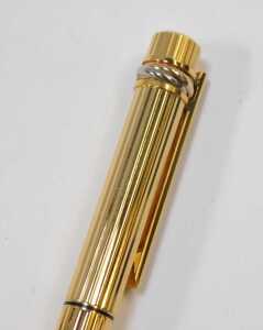 A Must de Cartier Paris Stylo Feuter felt tip pen, serial number 033070, boxed, with leather... - 5