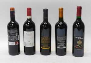 Alcohol, comprising eight bottles of red wine to include Aventus Giordano, Chevalier de Bayard,... - 5