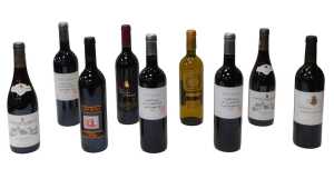 Alcohol, comprising bottles of red wine to include Chateau le Clariere, Chateau de Dracy, and a...