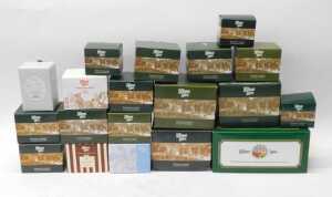 A group of Lilliput Lane sculptures, to include Buckingham Palace in Winter, Toll Booth Llanfair,... - 5
